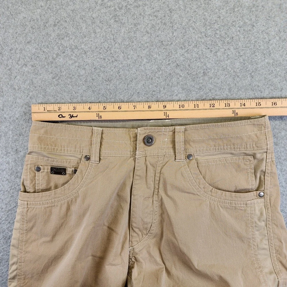 Kuhl Radikl Shorts Mens 30 Beige Hiking Outdoor Stretch Trail‎ Utility - Picture 8 of 9